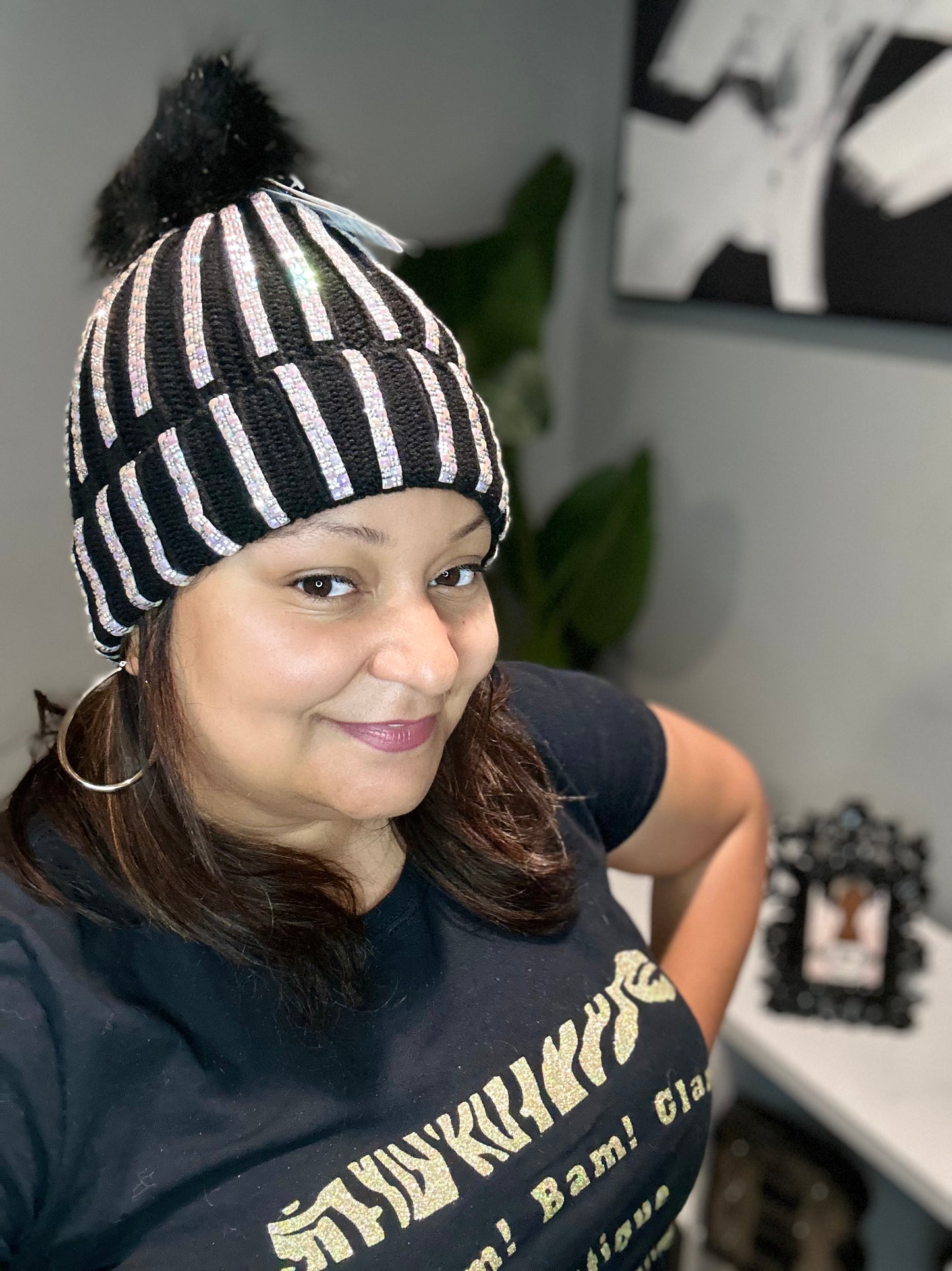 Black Winter Wonder Hat