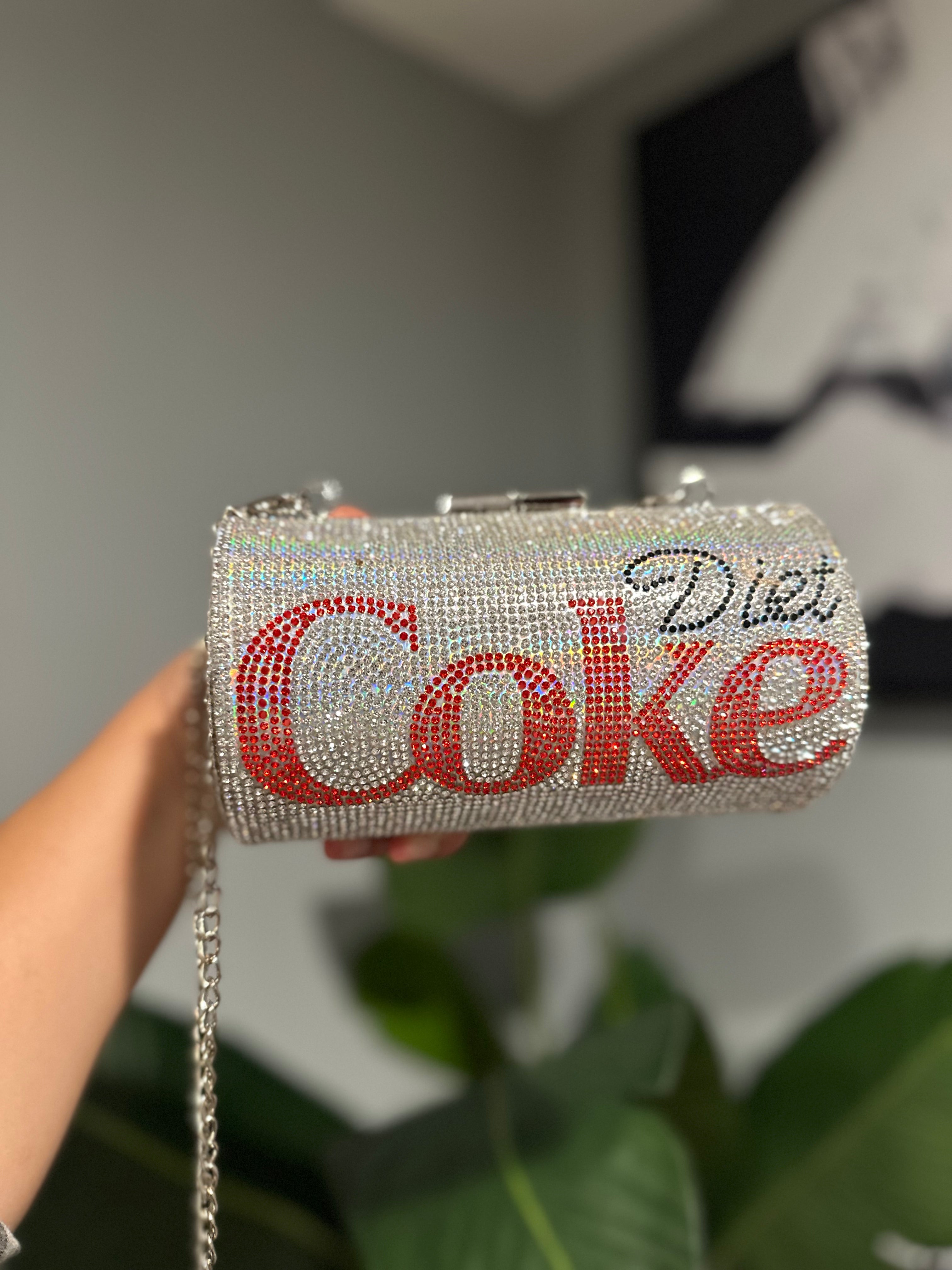 Diet coke rhinestone purse hotsell