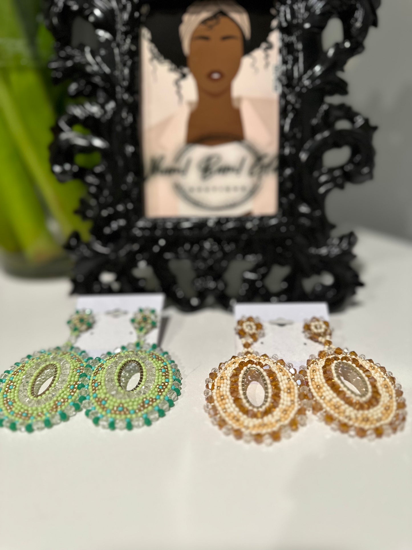 Icon Green Earring
