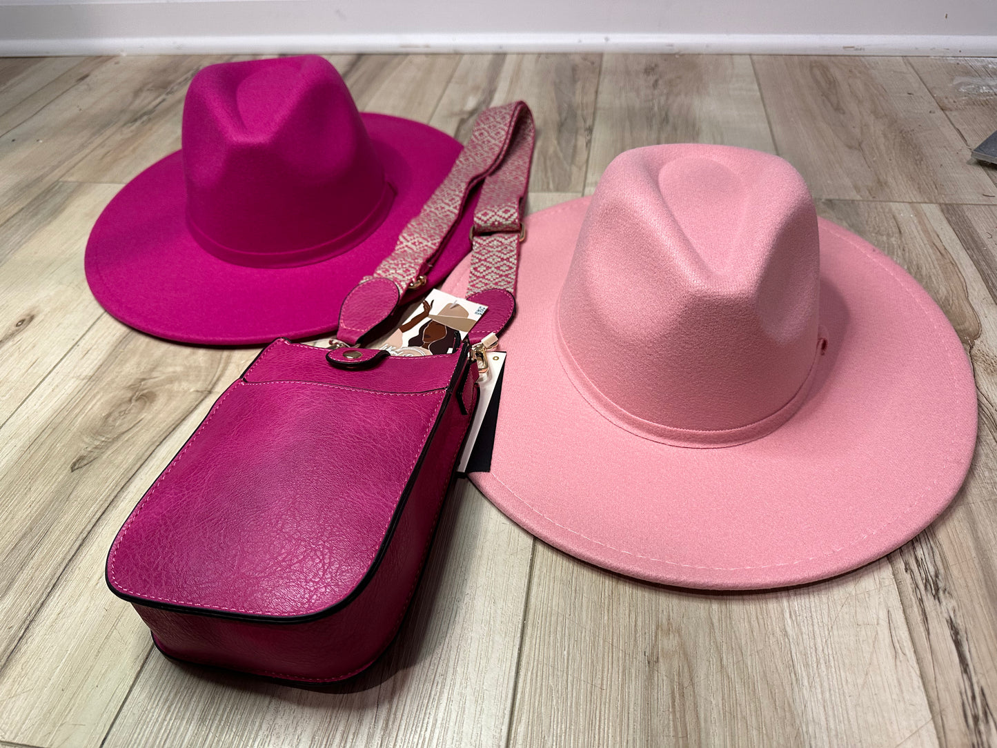 Fedora Hat - Pink