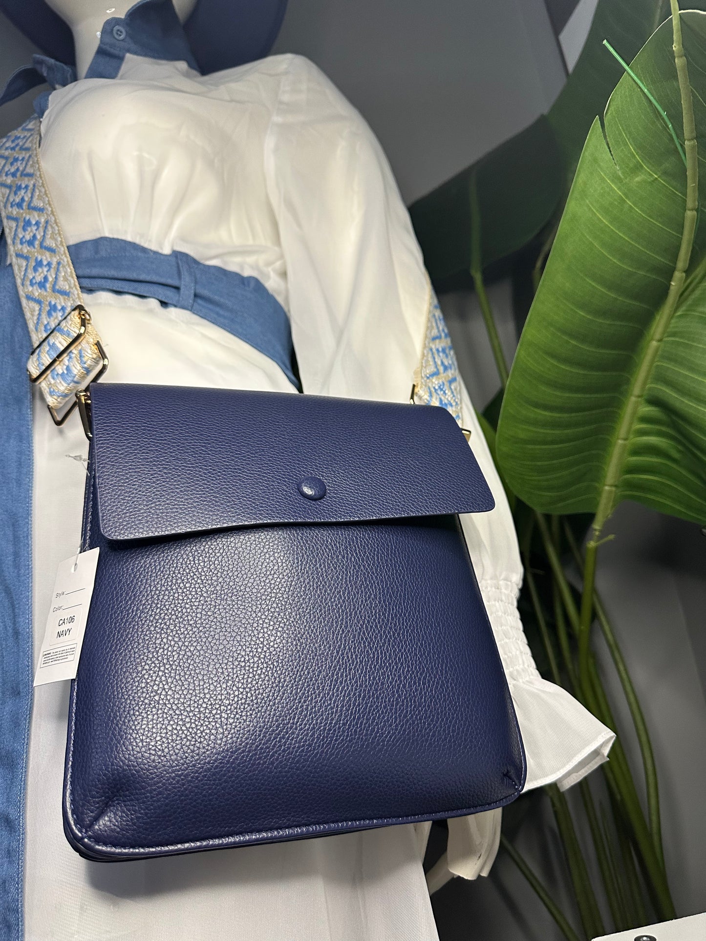 Nelly Crossbody Bag - Navy