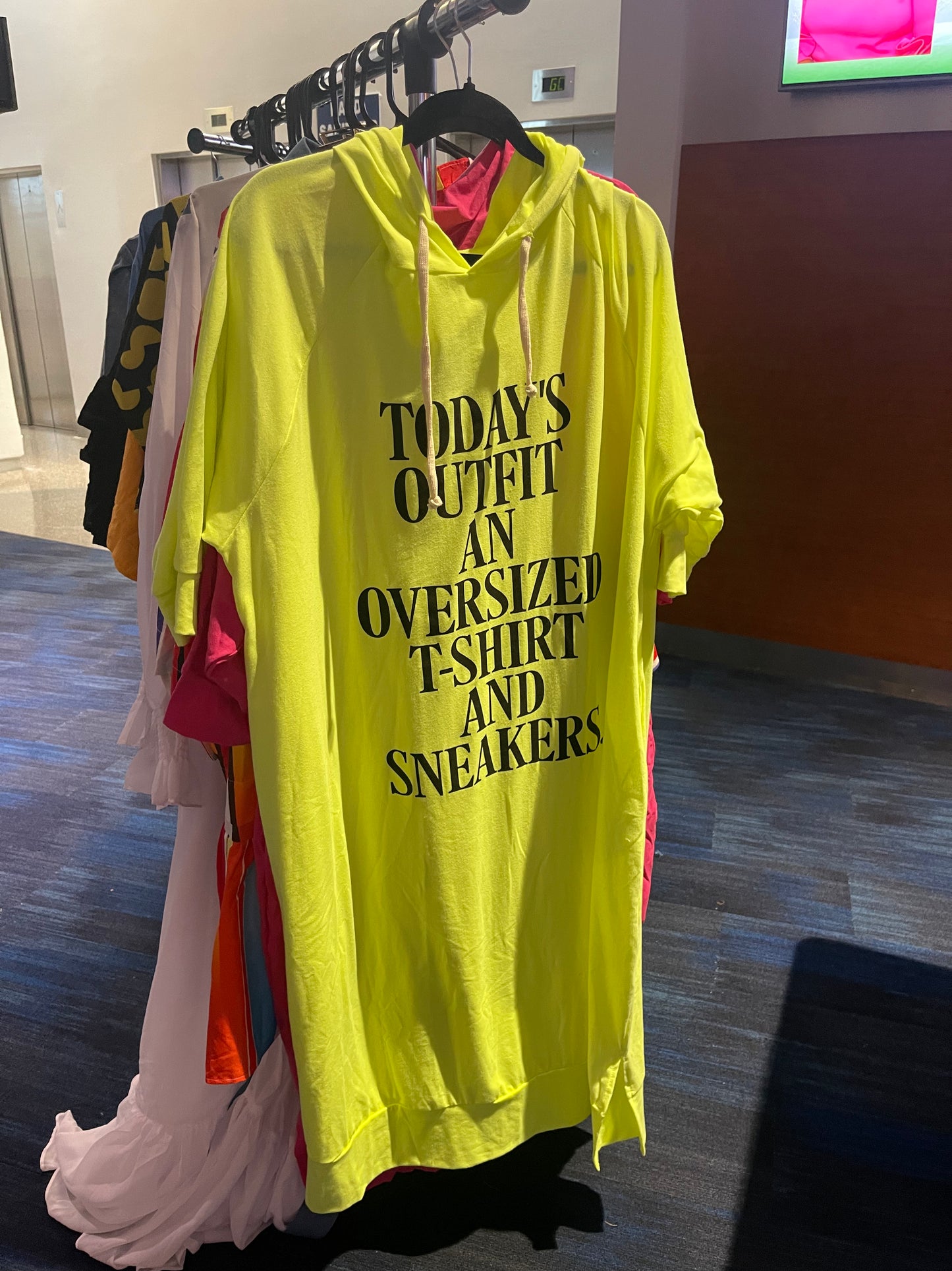 Neon Maxi Hoody