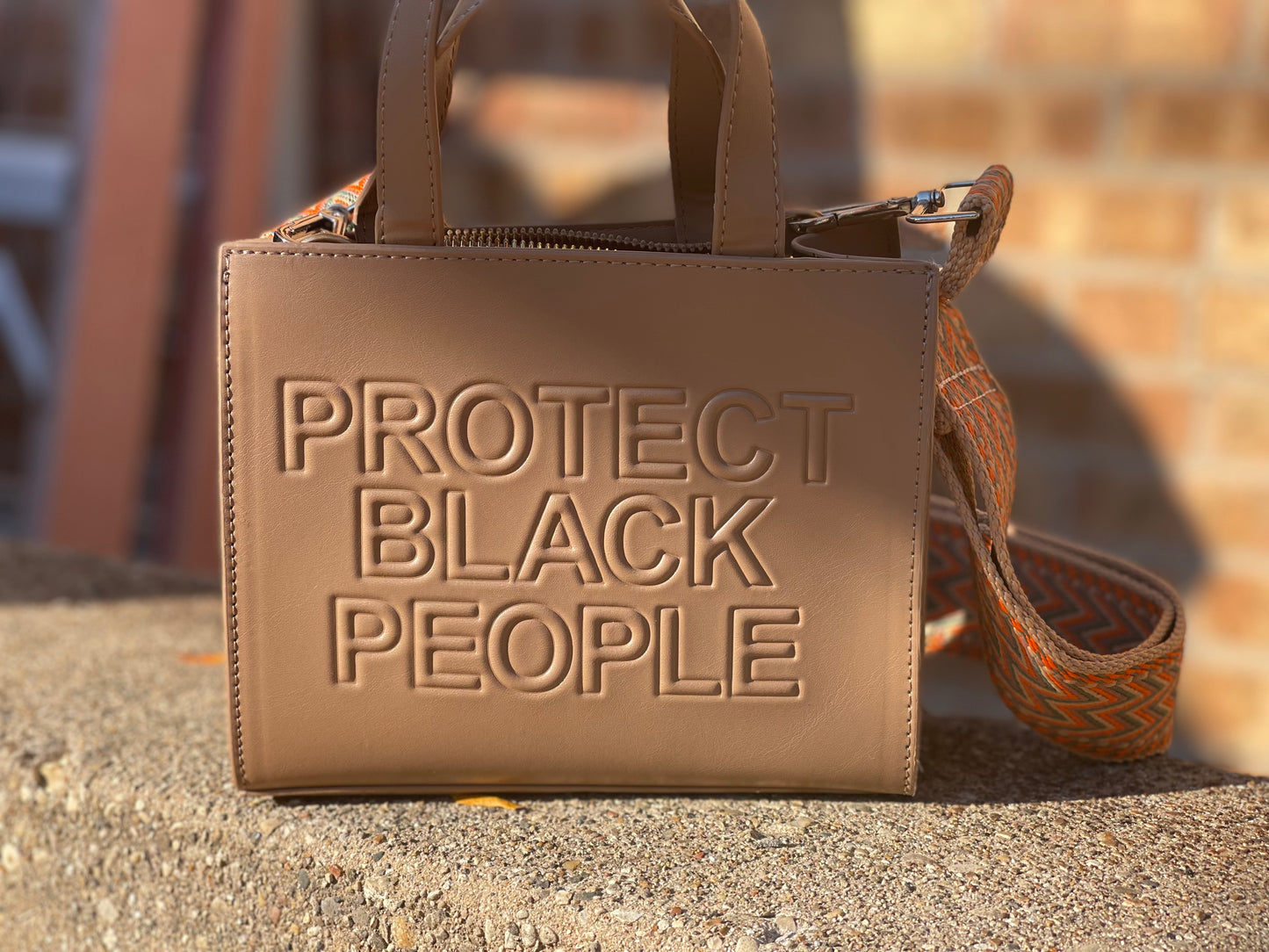 Protect Black People Handbag
