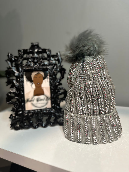 Grey Winter Wonderland Hat