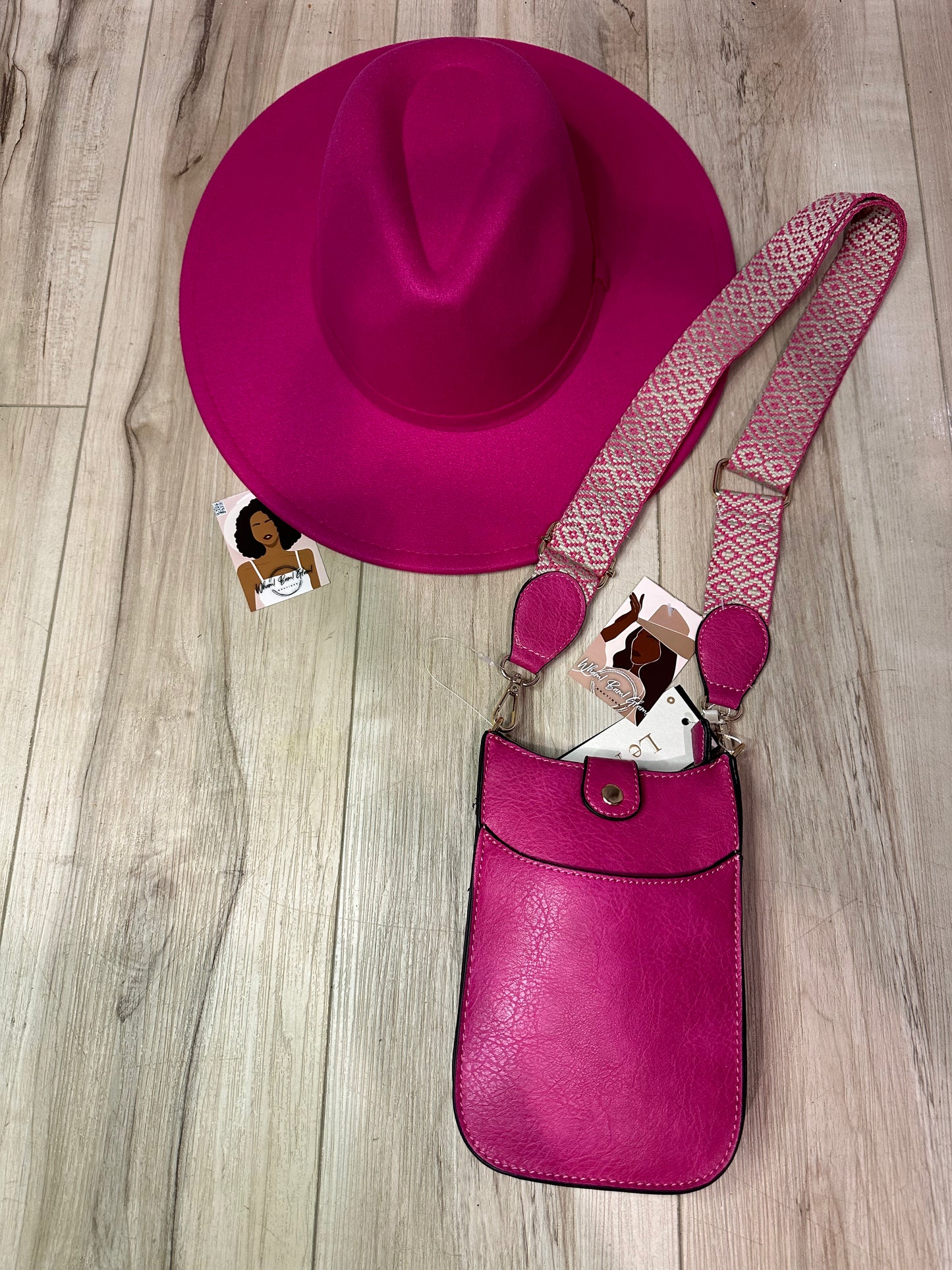 On The Go Bag - Fuchsia