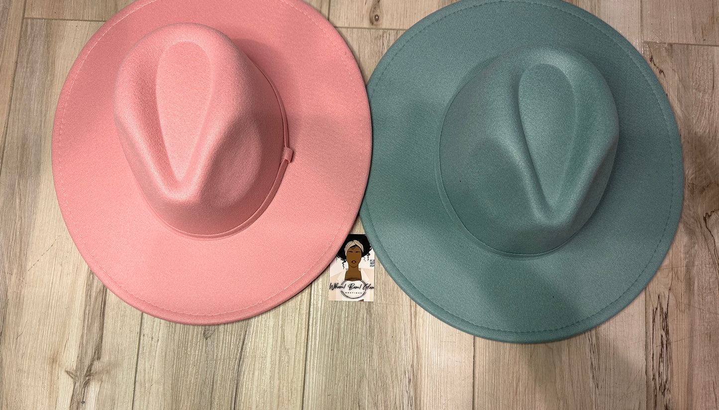 Fedora Hat - Green