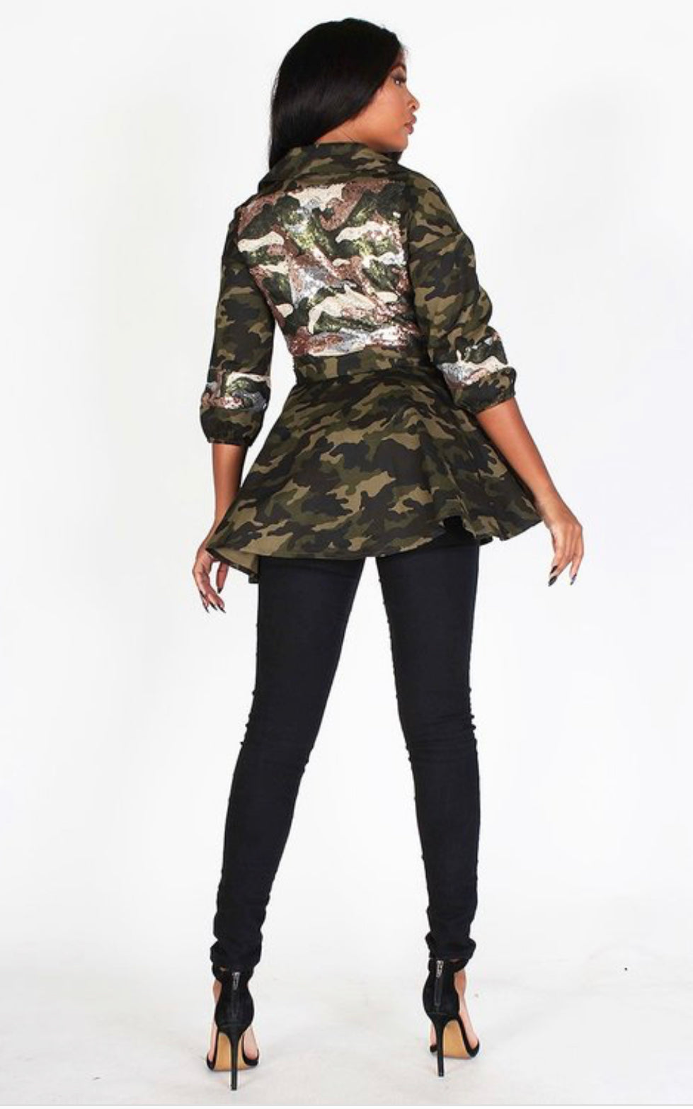 Candi Camouflage Jacket