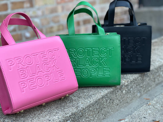 Protect Black People Handbag