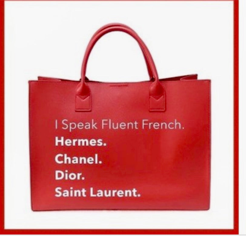 Red Frenchie Bag